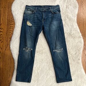 7 For All Mankind Paxtyn Blue Distressed Men's Jeans
Size 36